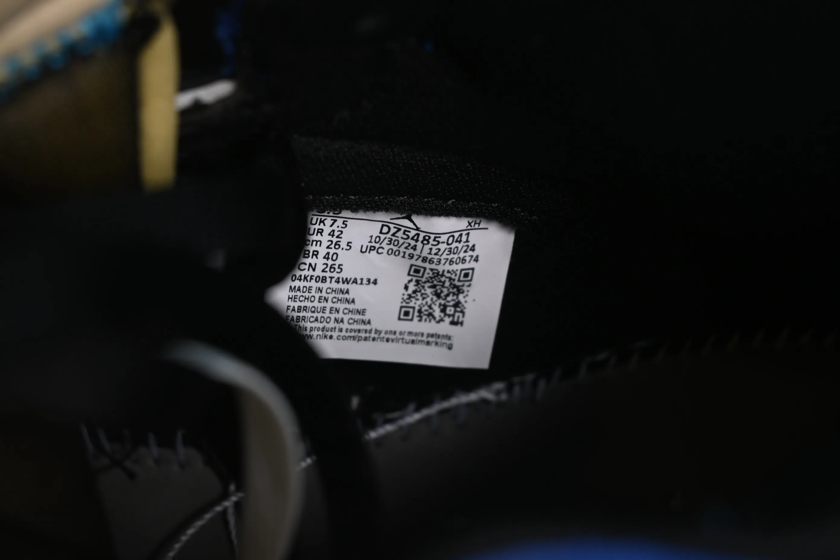 All categories Air Jordan Jordan series basketball shoes Air Jordan 1 High Air Jordan 1 High OG AJ1 Joe 1 Hiroshi Fujiwara co-branded high-top basketball shoes DZ5485-041